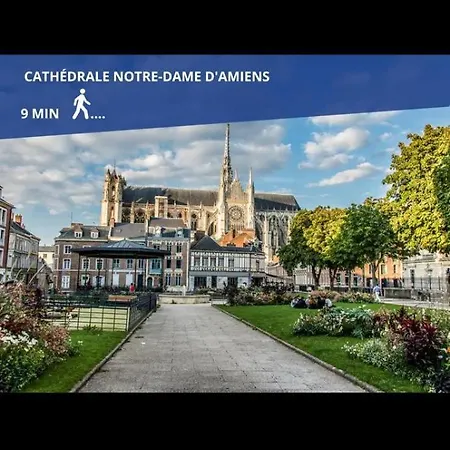 Appartement Appt 4 Proche Gare D'amiens Et Du Centre *